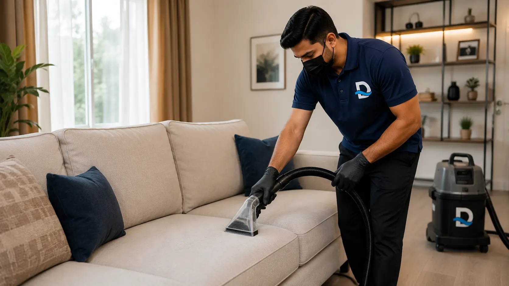 Sofa dry cleaning service in Delhi - DryClean Masters