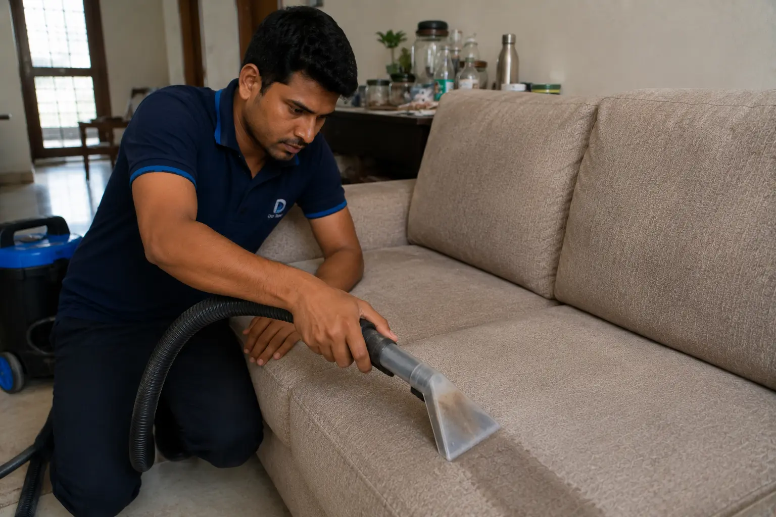 DryClean Masters sofa cleaning result 2