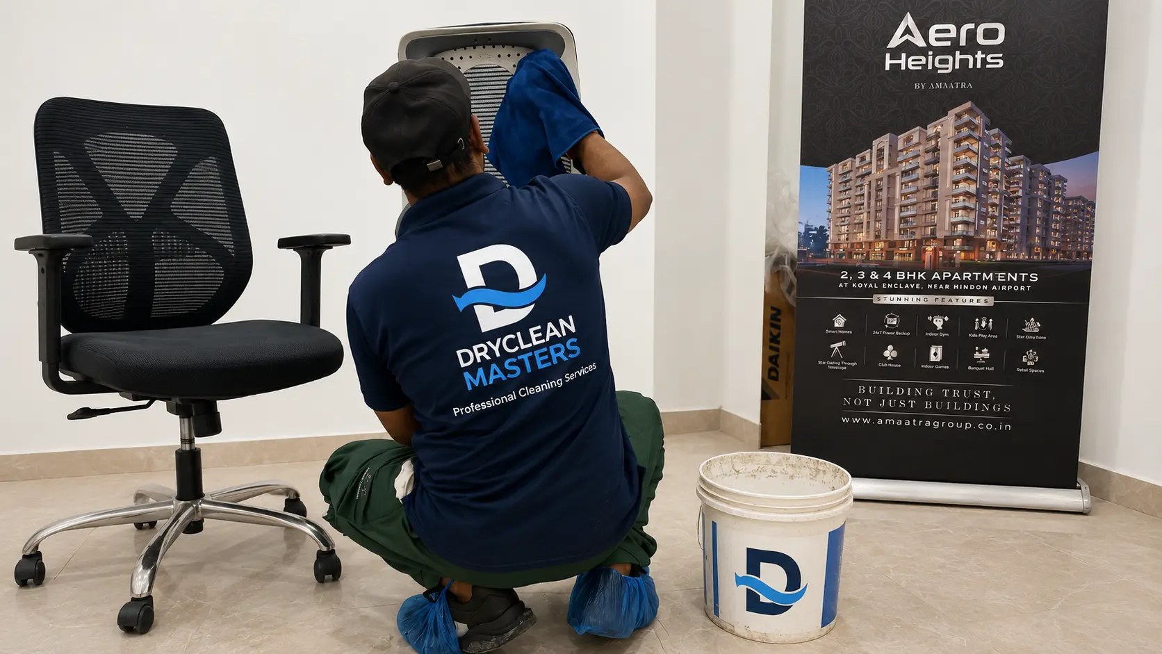Professional office chair cleaning service in Delhi NCR