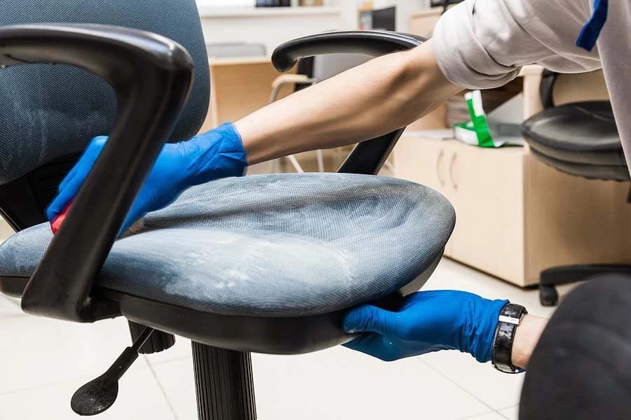 Office chair hygiene issues in Delhi