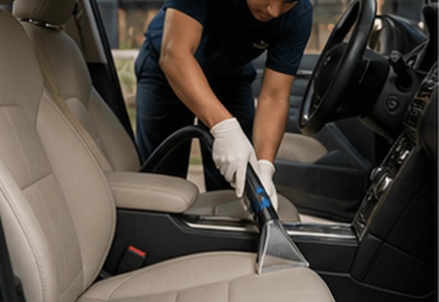Car Interior Dry Cleaning